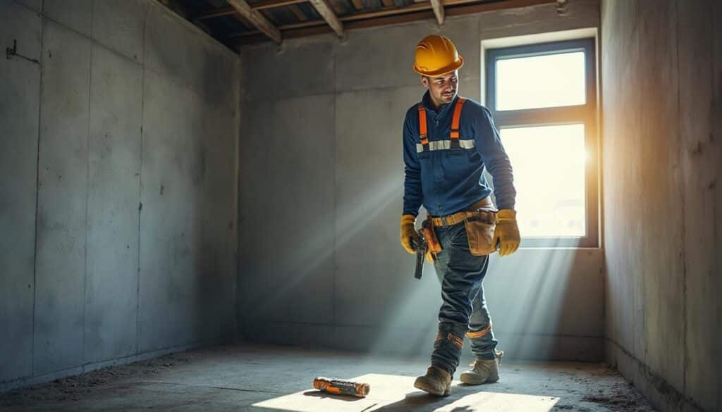 Comment sécuriser l’utilisation d’un escabeau lors de travaux de plafond intérieur