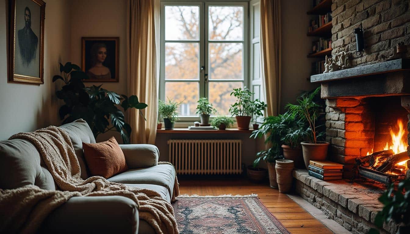 Comment traiter les odeurs de cheminée dans le salon en hiver