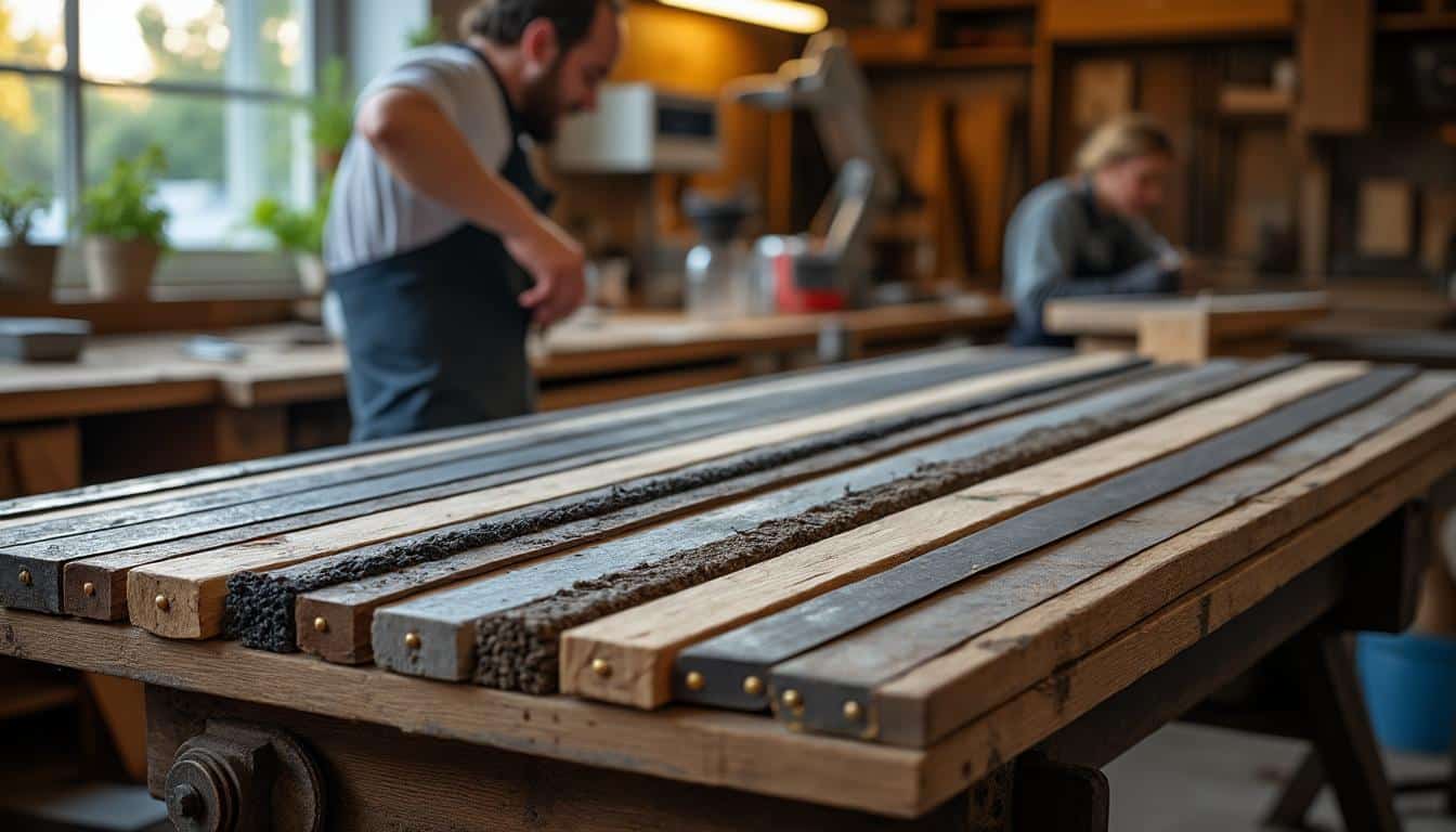 Illustration: Les différents types de lames de scie à ruban et leurs matériaux de fabrication