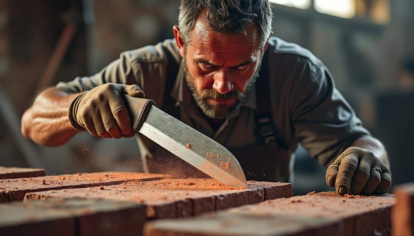 Illustration: Pourquoi opter pour une lame spécialisée pour la découpe de la brique et matériaux similaires