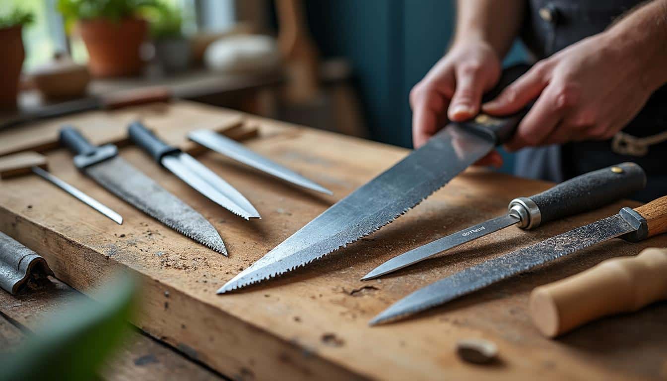 Illustration: Les critères essentiels pour choisir la bonne lame de scie sabre selon le matériau à découper