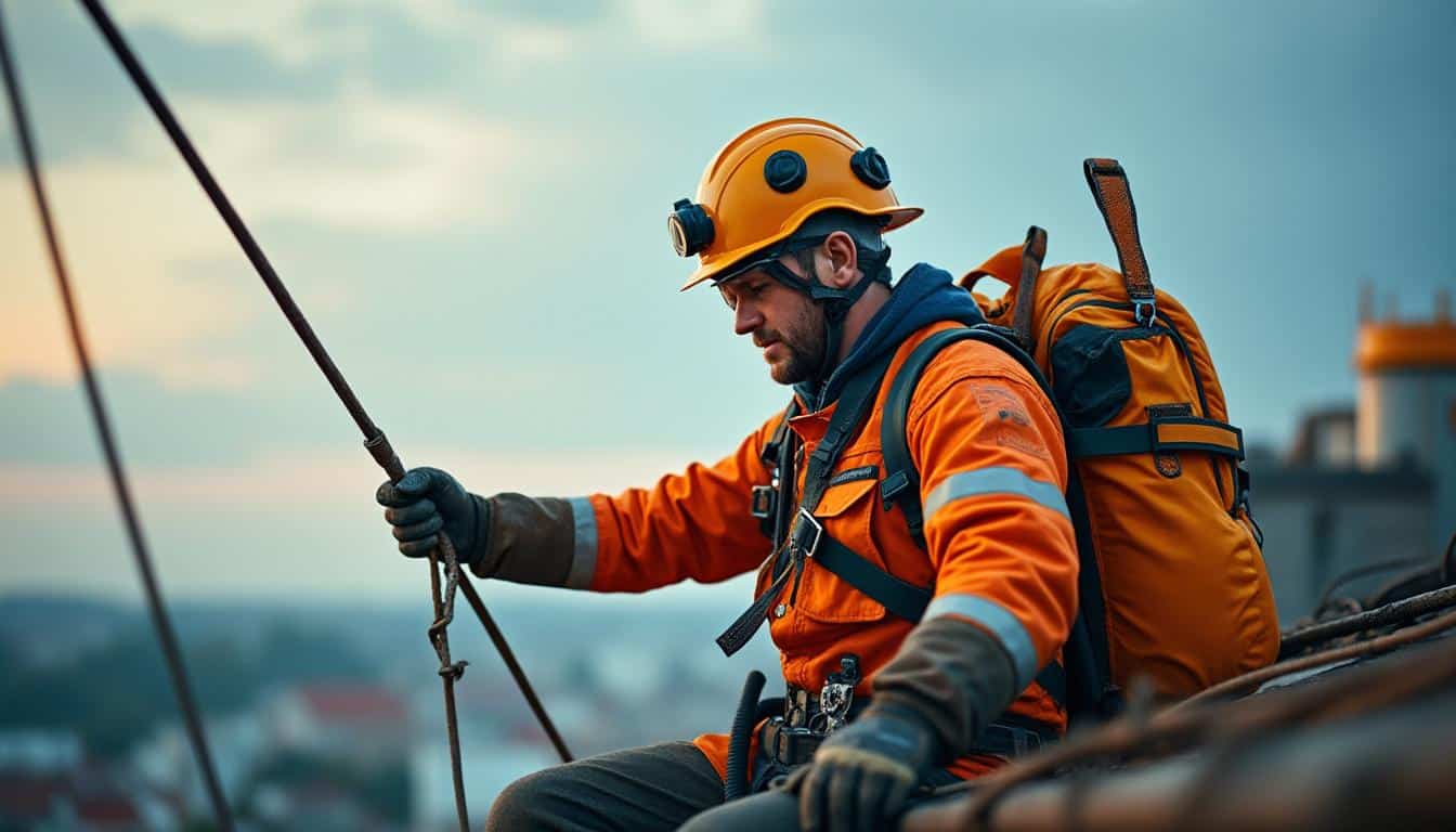 Illustration: Comprendre ce qu’est un kit antichute pour la toiture et ses composants essentiels