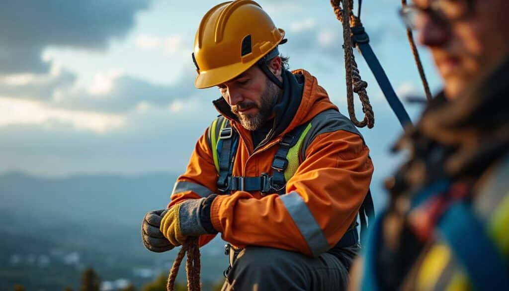 Kit antichute toiture : sécurité optimale pour travaux en hauteur