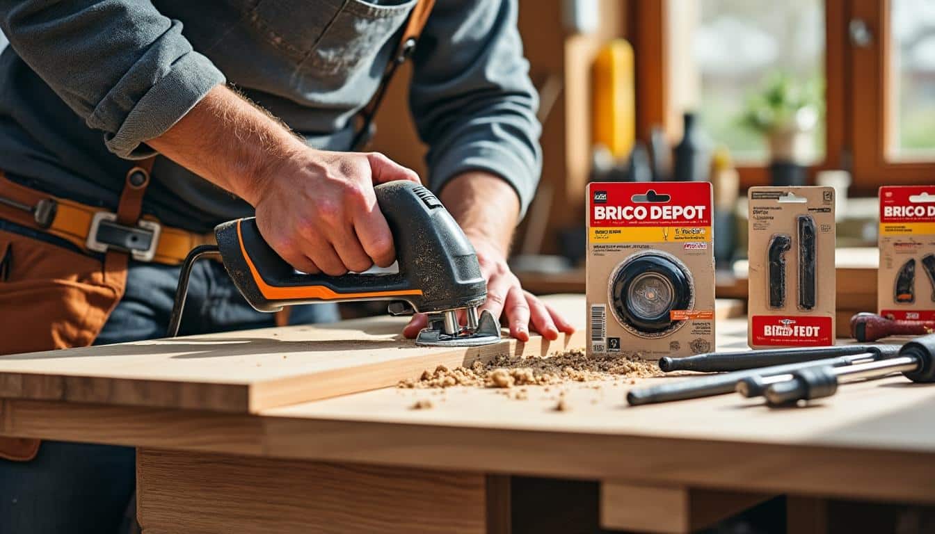 Illustration: Comprendre l’utilité de la scie cloche de 100 mm et ses variantes disponibles chez Brico Dépôt