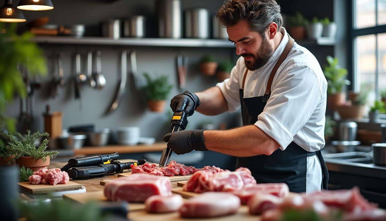 Illustration: Les clés pour bien choisir sa scie pour boucher électrique adaptée à ses besoins