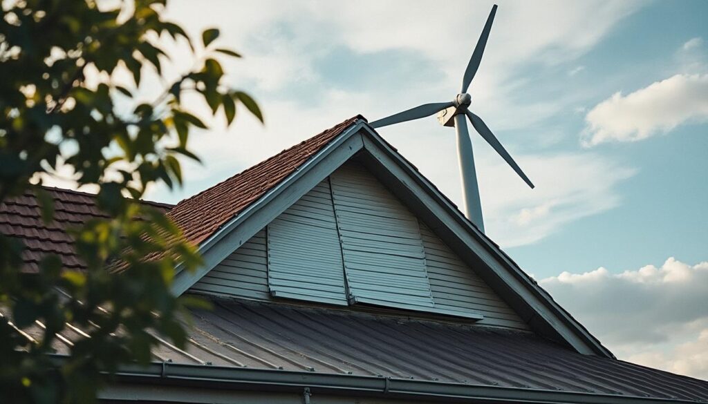 Éolienne de toiture : guide complet pour une énergie verte à domicile