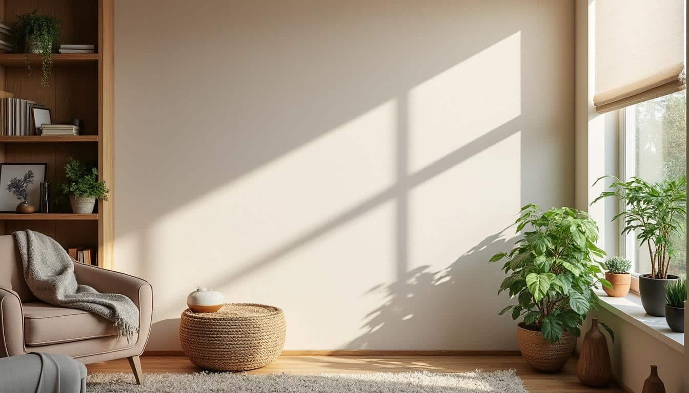 Illustration: Comment choisir l’éclairage doux grâce à une applique avec abat-jour en tissu