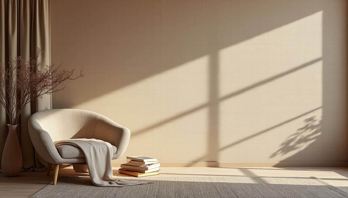 Applique murale en tissus : lumière douce et ambiance chaleureuse