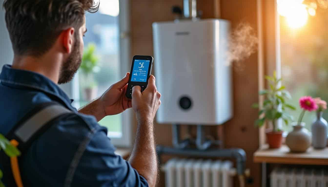 Illustration: Comprendre la température de l’eau dans une chaudière à gaz et son rôle dans le chauffage