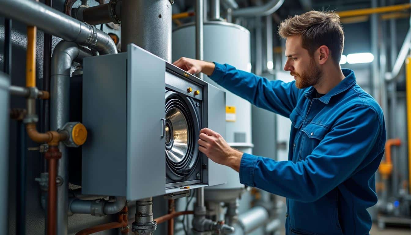 Illustration: Comprendre la compatibilité entre la ventilation mécanique contrôlée et la chaudière à gaz