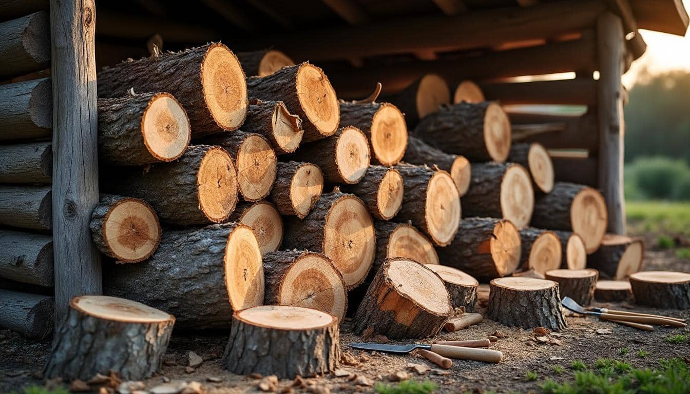 Illustration: Comment reconnaître et comprendre les particularités du bois de chauffage du bouleau