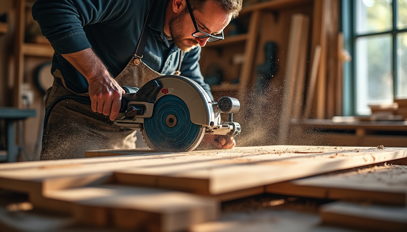Scie circulaire Bosch GKS 85 G : puissance et précision garantie