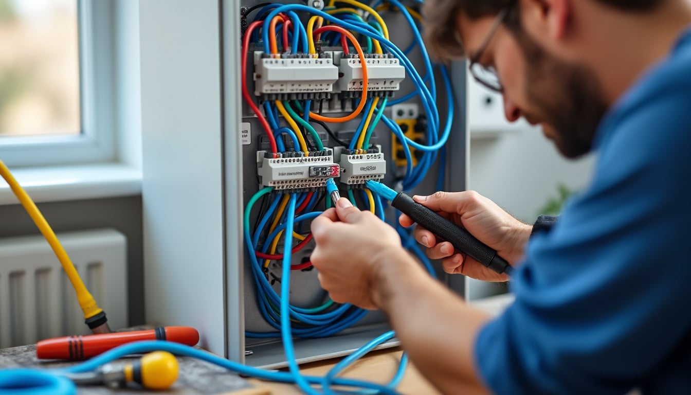 Illustration: Comprendre le rôle essentiel du fil pilote dans une installation électrique de chauffage