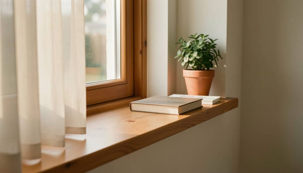 Appui de fenêtre intérieur en bois : bien le choisir